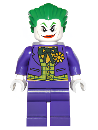 Минифигурка Lego The Joker - Lime Vest sh005 U